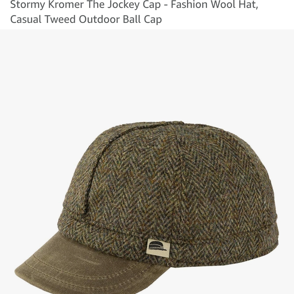 Stormy Kromer Women's Fashion Tweed Cap - Olive